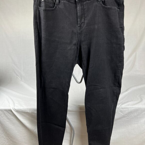 Curve Appeal Women’s Jeans Size 8 Blue Denim Skinny Stretch Mid Rise - Picture 1 of 9